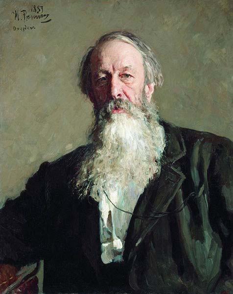 Ilya Repin Vladimir Stasov